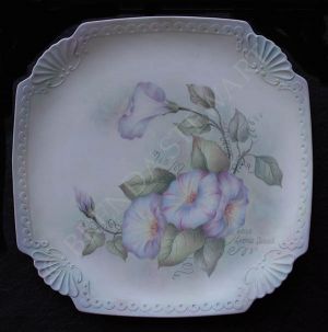 Morning Glory Plate E-Tutorial